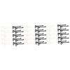 Angoily 30pairs Silicone Eyeglasses Temple Tips Ear Grip Hooks for Glasses Comfortable Eyeglass Ear Cushions for Daily Use Outdoor Activities view 1