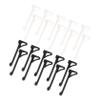 Angoily 30pairs Silicone Eyeglasses Temple Tips Ear Grip Hooks for Glasses Comfortable Eyeglass Ear Cushions for Daily Use Outdoor Activities view 3
