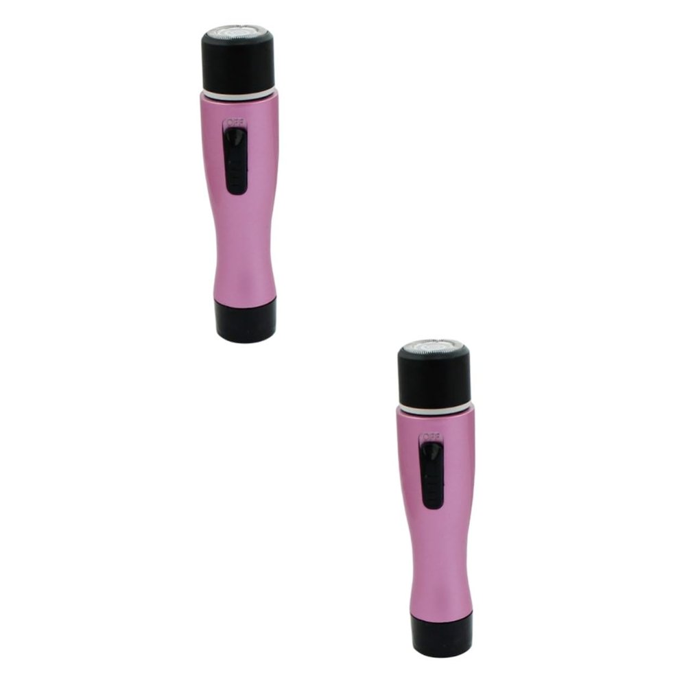 MAGICLULU 2pcs Women's Facial Hair Remover Epilator Electric for Women Body Hair Trimmer for Face Armpits Legs Bikini Line