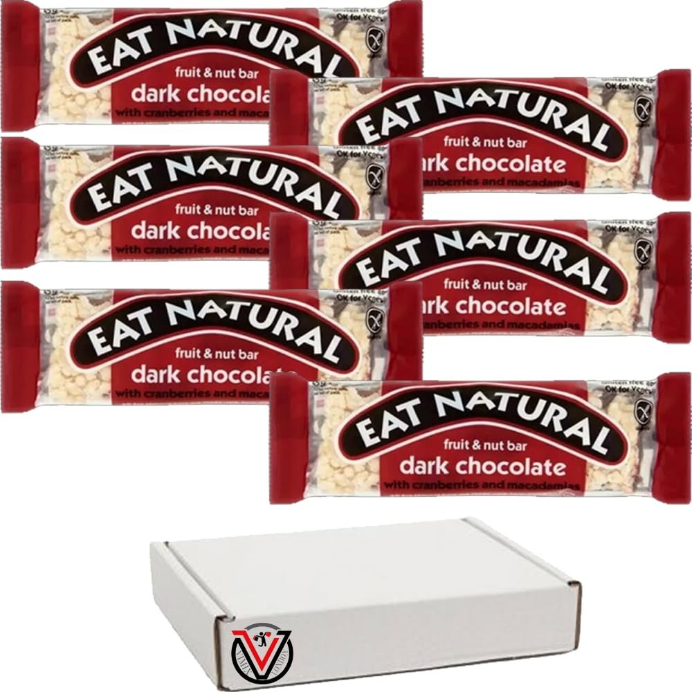 FreshCart Basics Eat-Natural Protein Packed Crunchy Nut, Fruit & Nut Bar Almond & Apricot, Fruit & Nut Bar Dark Chocolate Bar 50g (06 Bars, Fruit & Nut Bar Dark Chocolate Bar 50g)