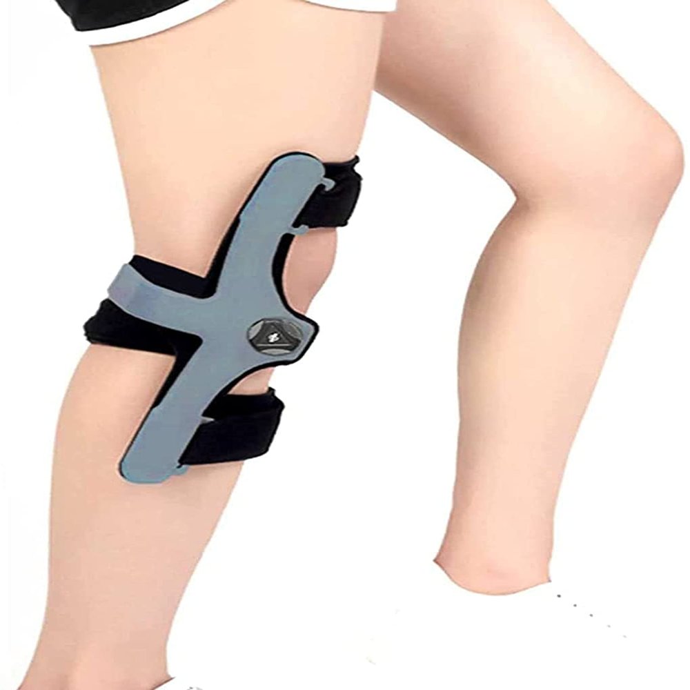 Knee Support, Knee Hyperextension Brace, Adjustable Fixed Knee Orthosis Acl, Pcl, Osteoarthritis, Recovery After Op