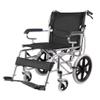BKEKM Wheelchairs Ultra Light Portable Wheelchair with Flip Back Detachable Full Arms and Swing Away Foot Rest Folding Wheelchair for Aldults Lightweight view 1