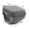 harayaa Hard Case Protective Travel Storage Bag Protective Replacement Pouch Dustproof for Upper Arm Pressure Monitor (Case Only), Grey view 2
