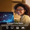 ANRRI Blue Light Blocking Glasses Computer Gaming Professional Powerful Filter Lens Anti Eyestrain Sleeping Glasses Men Women view 3
