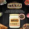 Odourless Coconut Cooking Butter 500ml (Pack of 4)  Organic Virgin, Cold-Pressed & Unrefined Coconut Oil  Neutral Taste, Heat-Stable Vegan Butter Alternative for Frying, Baking & Roasting  TIANA view 3