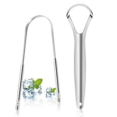 Blendura Stainless Steel Tongue Scraper, Clean Mouth, Reduce Bad Breath