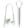 Blendura Stainless Steel Tongue Scraper, Clean Mouth, Reduce Bad Breath view 1