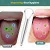 Blendura Stainless Steel Tongue Scraper, Clean Mouth, Reduce Bad Breath view 3