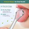 Blendura Stainless Steel Tongue Scraper, Clean Mouth, Reduce Bad Breath view 4