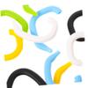 MAGICLULU 25pcs Mask Ear Saver Silicone Ear Cover Mask Hook Wrap Protection Sleeve for Comfort view 3