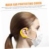 MAGICLULU 25pcs Mask Ear Saver Silicone Ear Cover Mask Hook Wrap Protection Sleeve for Comfort view 4
