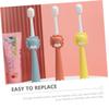 MAGICLULU 9pcs Portable Boys and Girls Toothbrush Manual Ergonomic Design for Boy Girl and Household Use Safe Teeth Cleaning Tool view 4