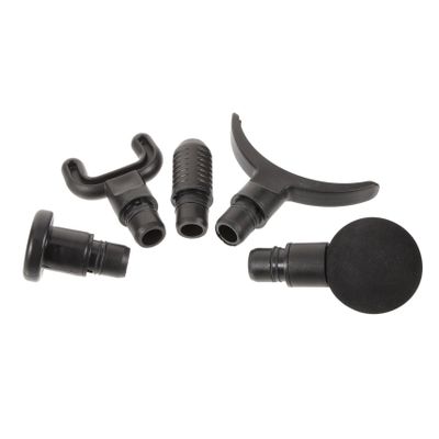 FRCOLOR 5pcs Portable Massager Adapter Head for Scalp Lower Back Muscle Relaxation Athlete Massager Adapter