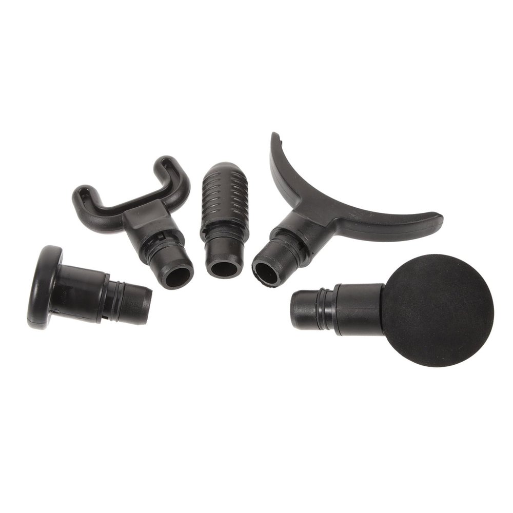 FRCOLOR 5pcs Portable Massager Adapter Head for Scalp Lower Back Muscle Relaxation Athlete Massager Adapter