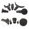 FRCOLOR 5pcs Portable Massager Adapter Head for Scalp Lower Back Muscle Relaxation Athlete Massager Adapter view 2