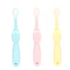 FRCOLOR 3pcs Cartoon Hippopotamus Toothbrush Set Boys and Girls Toothbrush Years Years Soft Bristles view 1