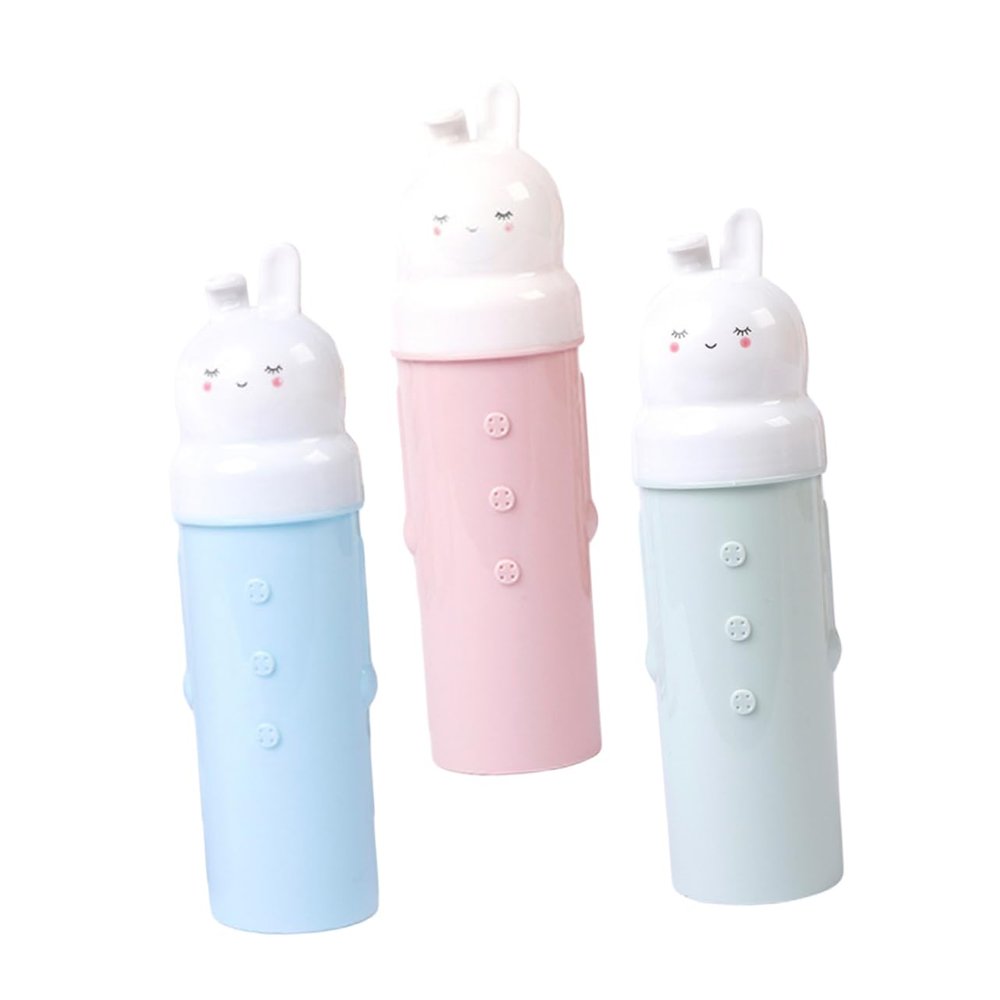 FRCOLOR 3pcs Portable Toothbrush Holder Cup Toothpaste Toothbrush Case Travel Container Random Color