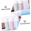 FRCOLOR 3pcs Portable Toothbrush Holder Cup Toothpaste Toothbrush Case Travel Container Random Color view 2