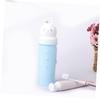 FRCOLOR 3pcs Portable Toothbrush Holder Cup Toothpaste Toothbrush Case Travel Container Random Color view 3