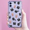 Movilshop Anti-Shock Case for Poco X6 Pro 5G Film and Series [ Film and Popcorn ] Reinforced Corner Silicone 1.5 mm Thickness Flexible Transparent Bumper Gel TPU view 2