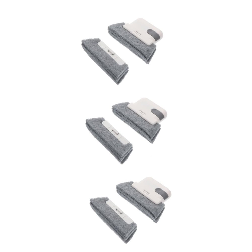 Beavorty 3pcs Window Slot Brush Window Groove Gap Cleaning Brush Replacement for Cleaner Multifunctional for Gap for Groove Cleaning