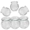 SOESFOUFU 6pcs Glass Cupping Therapy Set Thickened Vacuum Massage Cups for Home Use Facial Back Body Suction Massage Cans Suitable for Adults view 1