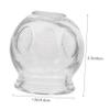 SOESFOUFU 6pcs Glass Cupping Therapy Set Thickened Vacuum Massage Cups for Home Use Facial Back Body Suction Massage Cans Suitable for Adults view 2