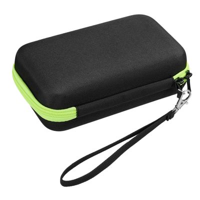 FRCOLOR Storage Bag EVA Protective Case Shockproof Wear-Resistant Portable Compact Carrying Bag for Home Travel Use with Lanyard