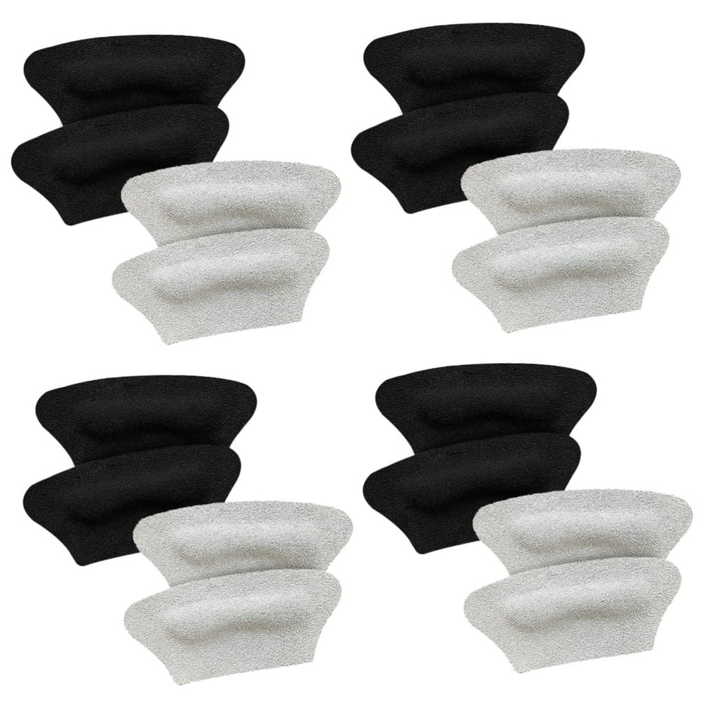 Didiseaon 8pairs Heel Cushion Pads for Women Self-Adhesive Heel Drop Inserts Shoe Back Cushions for Loose Shoes Comfortable Grips for High
