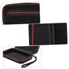FRCOLOR Protective Case Storage Bag, Shockproof Eva Portable Carrying Pouch with Lanyard and Red Zipper, Household Non- Organizer view 2