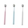 FRCOLOR 3pcs Soft Bristle Toothbrush for Adult Portable Personal Care Teeth Brush Eco Friendly view 1