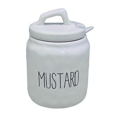 Apollo Dimples Mustard Pot