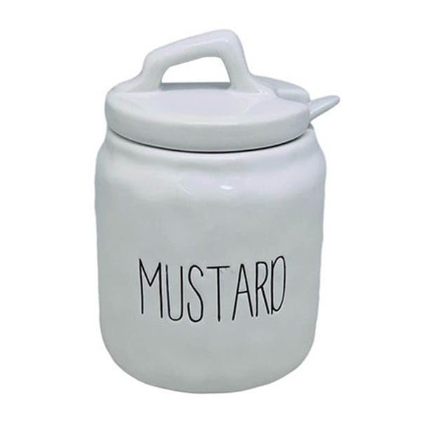 Apollo Dimples Mustard Pot