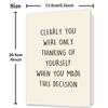 Birthday Card for Men Made This Decison view 2