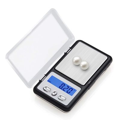 Digital Display Precision Jewelry Scale 0.01g Portable Mini Jewelry Scale LCD High Precision Electronic Scale Peeling (Size : 100g/0.01g) (200g/0.01)