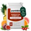 Purolabs Quercetin Supplement 500mg with Quercetin Bromelain & Vitamin C  High Strength Antioxidant & Immune Support Complex with Bioflavonoids, Rosehip & Rutin  90 Vegan Capsules view 1