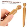 FOMIYES 4pcs Wooden Massage Stick for Foot Massage Acupressure Rod for Muscle Pain Relief Reflexology Stick for Blood Flow Improvement view 3