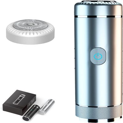 Aweshave Trimmer, Aweshave Dapper, The Dapper Premium Body Trimmer for Balls and Body, Aweshave Ball Trimmer, Aweshave 2.0 Premium Body Trimmer for Balls and Body (Silver+1 Head)