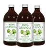 3 x 100% Soursop Juice - Unfiltered & Vegan 3 x 500ml. Made of 100% Soursop-Pulp. Guanabana. Corossol. Graviola. view 1