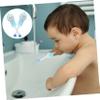 HAPINARY Kids Toothbrush 2pcs Soft Bristle Manual Children Toothbrush with Rounded Heads Blue Age 0-9 for Gentle Cleaning Fruit Bear Design view 2