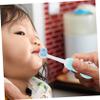 HAPINARY Kids Toothbrush 2pcs Soft Bristle Manual Children Toothbrush with Rounded Heads Blue Age 0-9 for Gentle Cleaning Fruit Bear Design view 4
