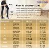 Beister Medical Compression Tights for Women & Men, Class 2 Open Toe Thigh High Pantyhose, 20-35 mmHg Graduated Support for Varicose Veins, Edema view 3
