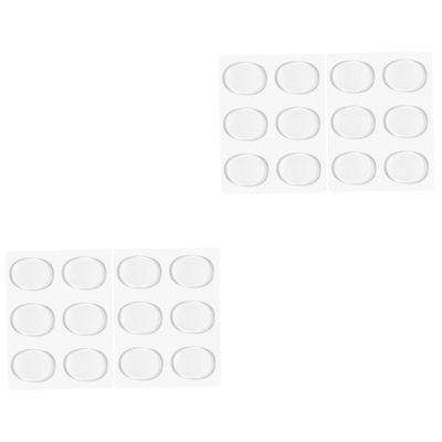 FOMIYES 12pairs Heel Stickers Invisible Feet Protectors Wear-Resistant for High Heels Prevent Slipping in Shoes Comfortable for Walking