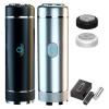 Aweshave 2.0 Premium Body Trimmer, Aweshave 2.0 Premium Body Trimmer for Ball and Body, Aweshave Dapper Shaver, Waterproof Electric Razor for Men with Replaceable Ceramic Blade (Black+Silver+2 Head) view 1
