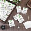 Jetec 100 Pack Funeral Facial Tissues Pocket Tissue Travel Tissues Size in Loving Memory Facial Tissues Funeral Favors for Guests Celebration of Life Decorations, 3 Ply, 8 Sheets (Family Tree) view 4