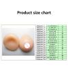 TUBETOP 1 Pair Self-adhesive Breast Fake Boob for Crossdressers Transgender Experience Realistic Comfort Elegance Elevate Feminine White-600g view 2