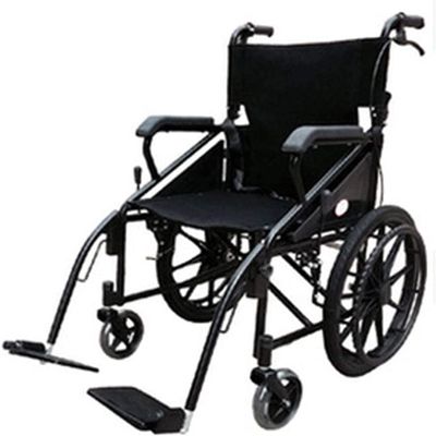 Wheelchairs Manual Self Propelled Wheelchairs for Aldults and Elderlys Lightweight Transport Wheelchair with Locking Hand Brakes and Footrest Lightweight