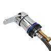 Blanketswarm Salon Shampoo Bowl Faucet,Hot Cold Mixer Valve Replacement Shampoo Bowl Hair Accessories 31.5in Zinc Alloy Shampoo Bowl Faucet Hose for Shampoo Bed view 3