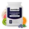 Purolabs Glucosamine Complex High Strength Glucosamine & Chondroitin with Vitamin C Advanced Joint Care Supplements for Women & Men to Support Mobility & Flexibility 90 Capsules view 1