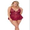 Cottelli Curves Women Set Bordeaux 3XL view 2